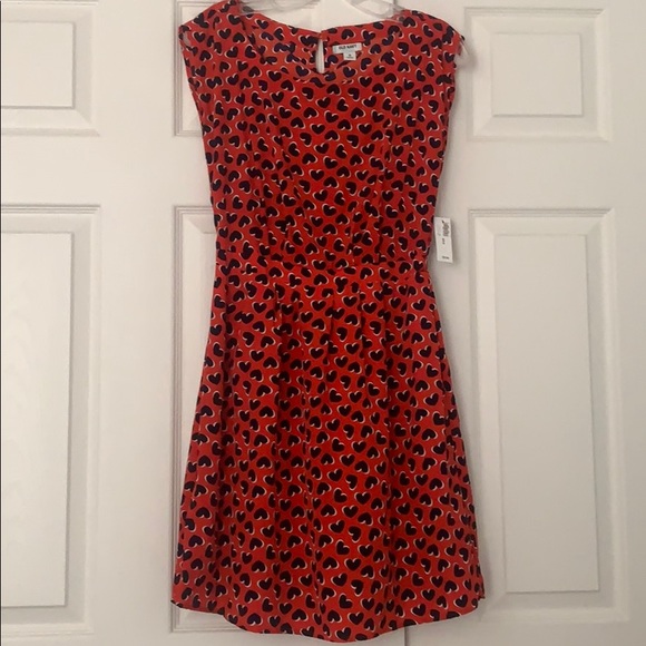 Red Dress with Hearts NWT - Picture 1 of 3